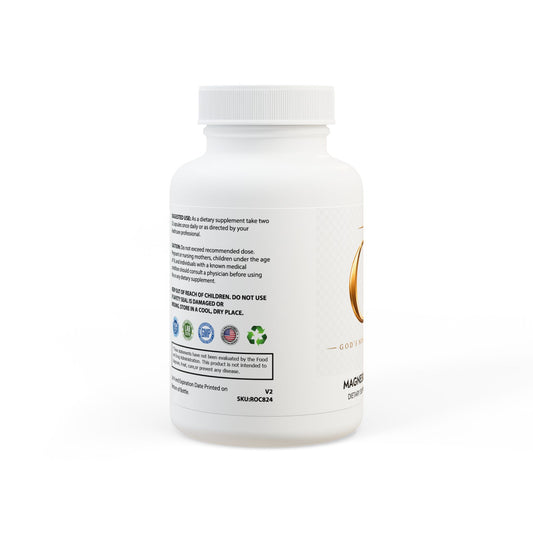 G7 God's Number - Magnesium Glycinate Supplement (60 Capsules)