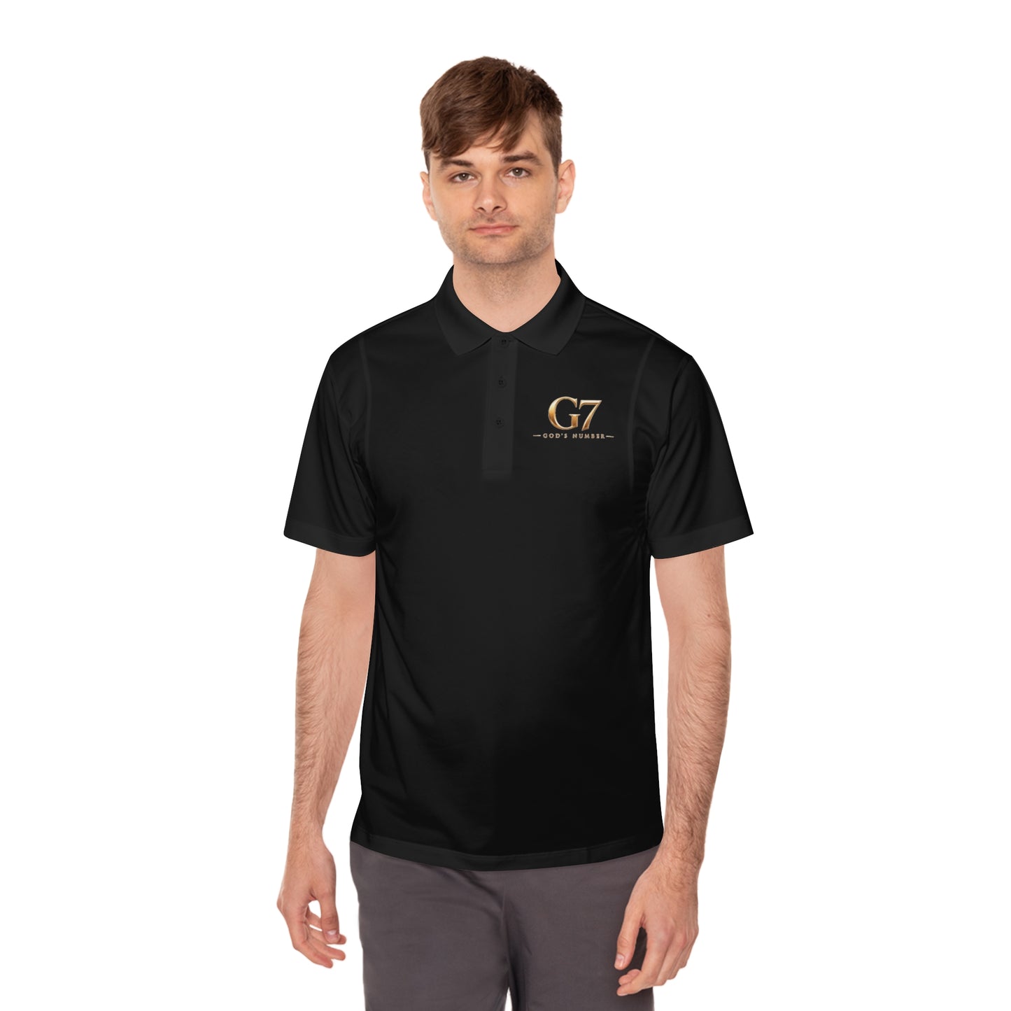 G7 God's Number Unisex Sport Polo Shirt