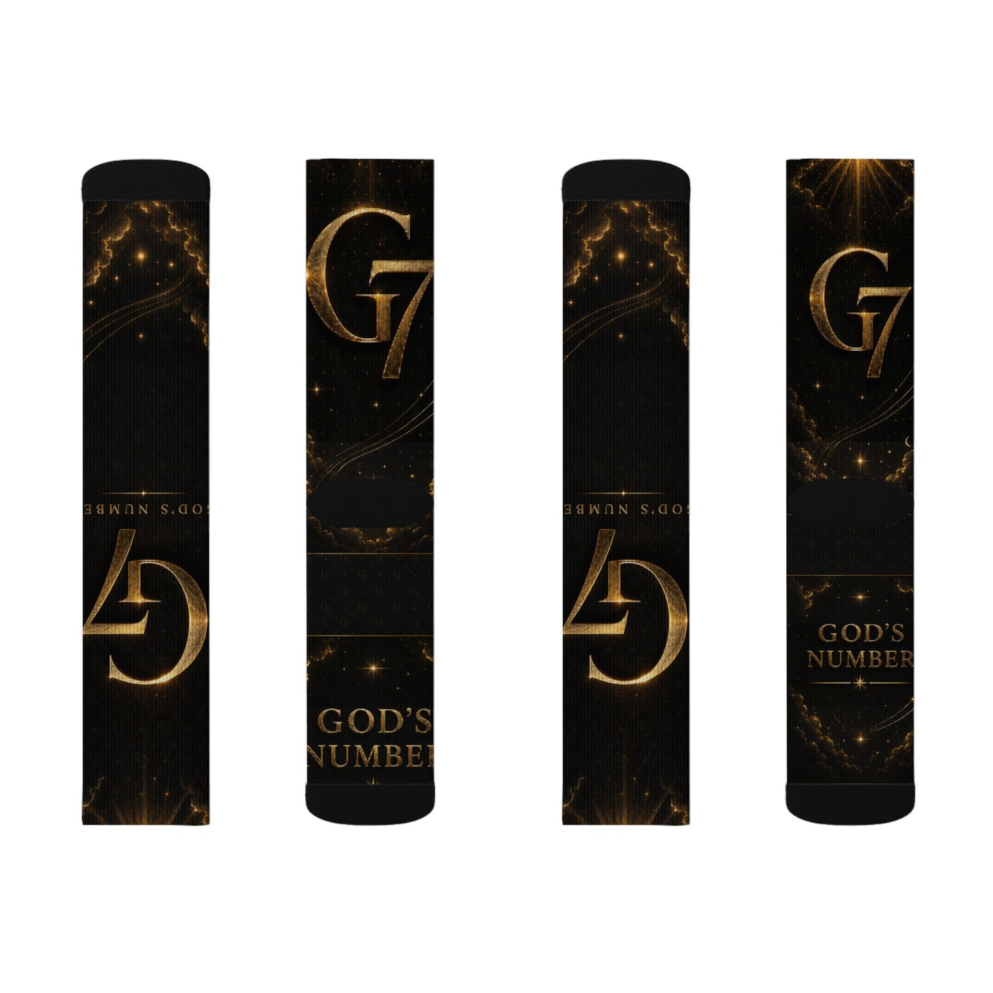 Official G7 Gods Number Socks