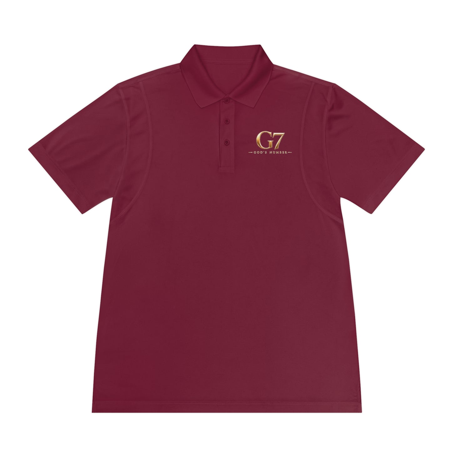 G7 God's Number Unisex Sport Polo Shirt