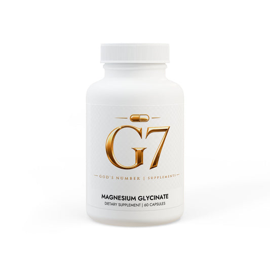 G7 God's Number - Magnesium Glycinate Supplement (60 Capsules)