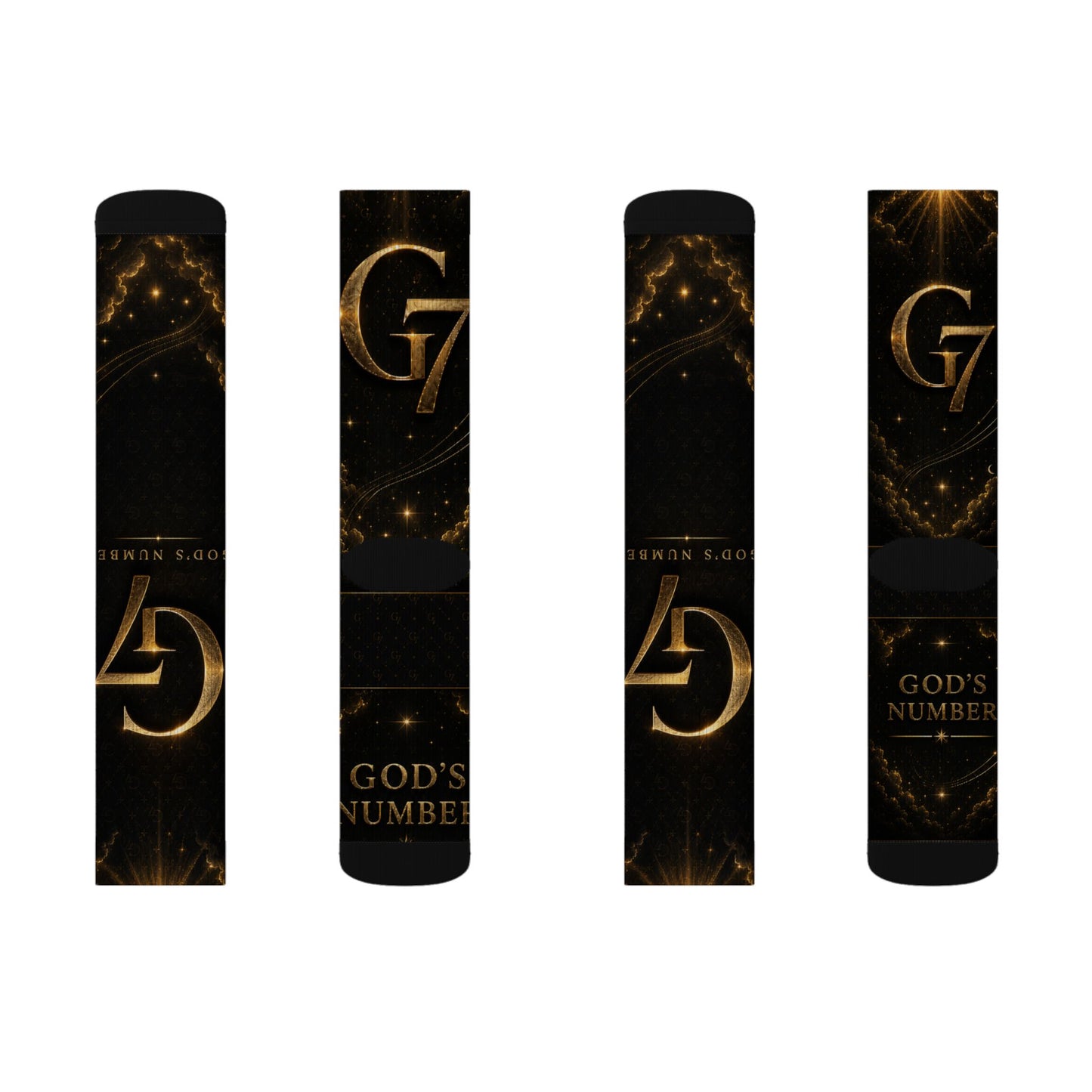 Official G7 Gods Number Socks