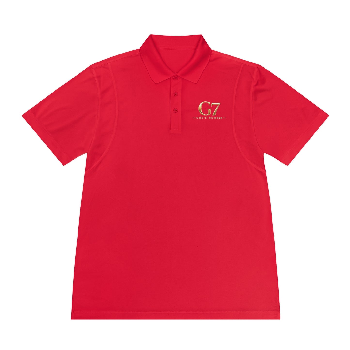 G7 God's Number Unisex Sport Polo Shirt