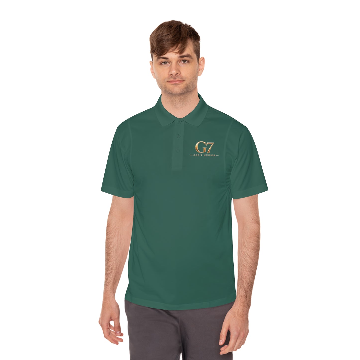 G7 God's Number Unisex Sport Polo Shirt