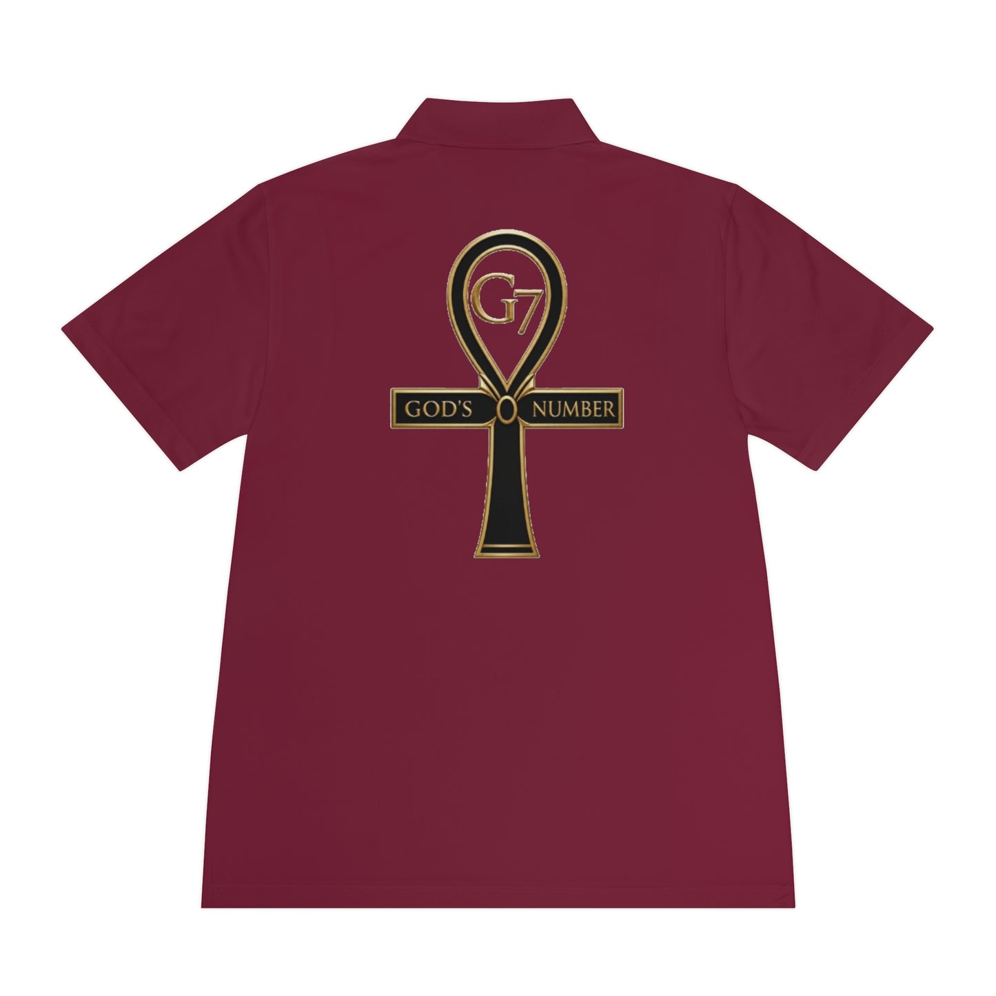 G7 God's Number Unisex Sport Polo Shirt