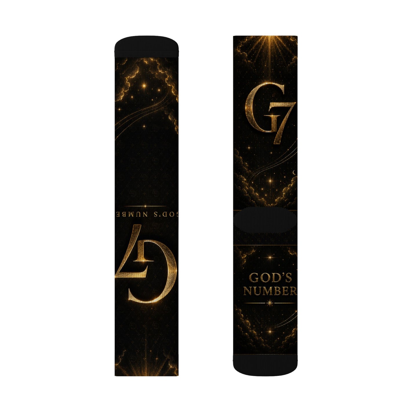 Official G7 Gods Number Socks