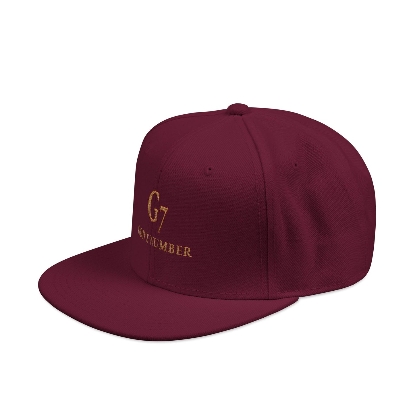 Official G7 Gods Number Snapback (Embroidery)