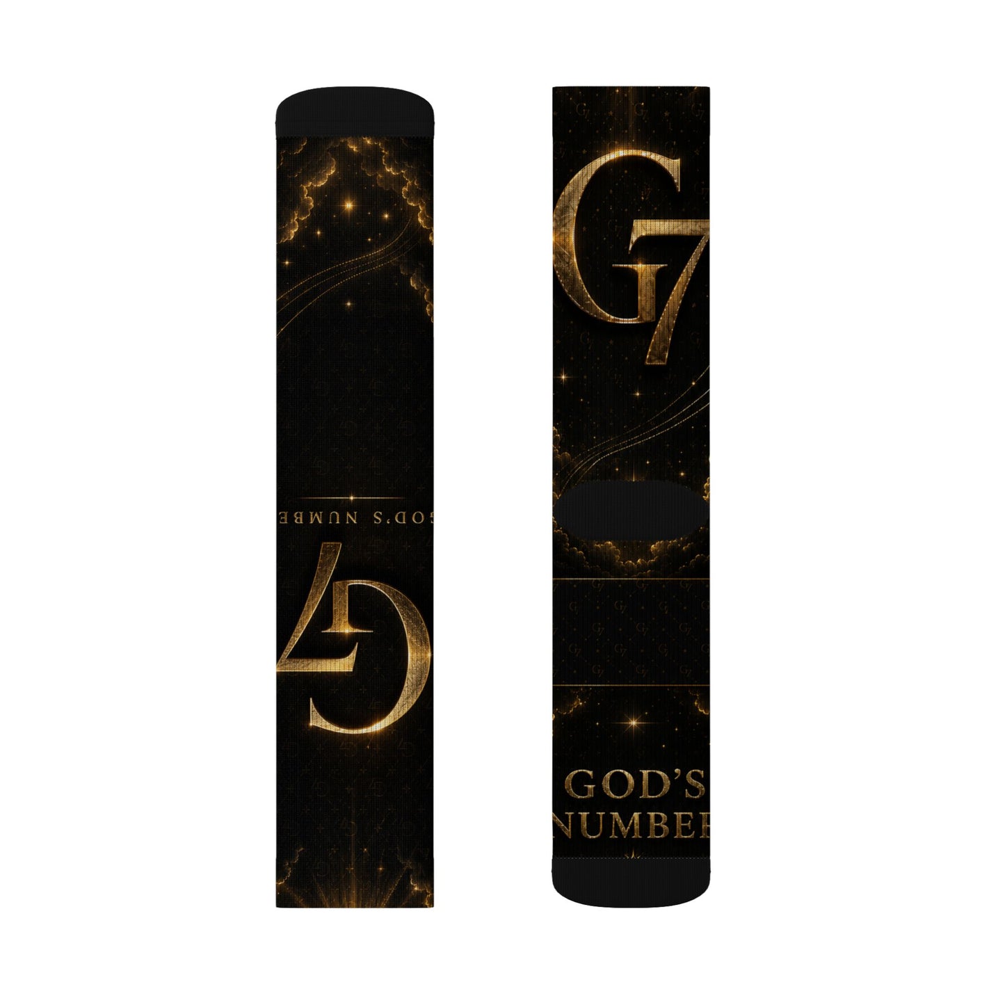 Official G7 Gods Number Socks