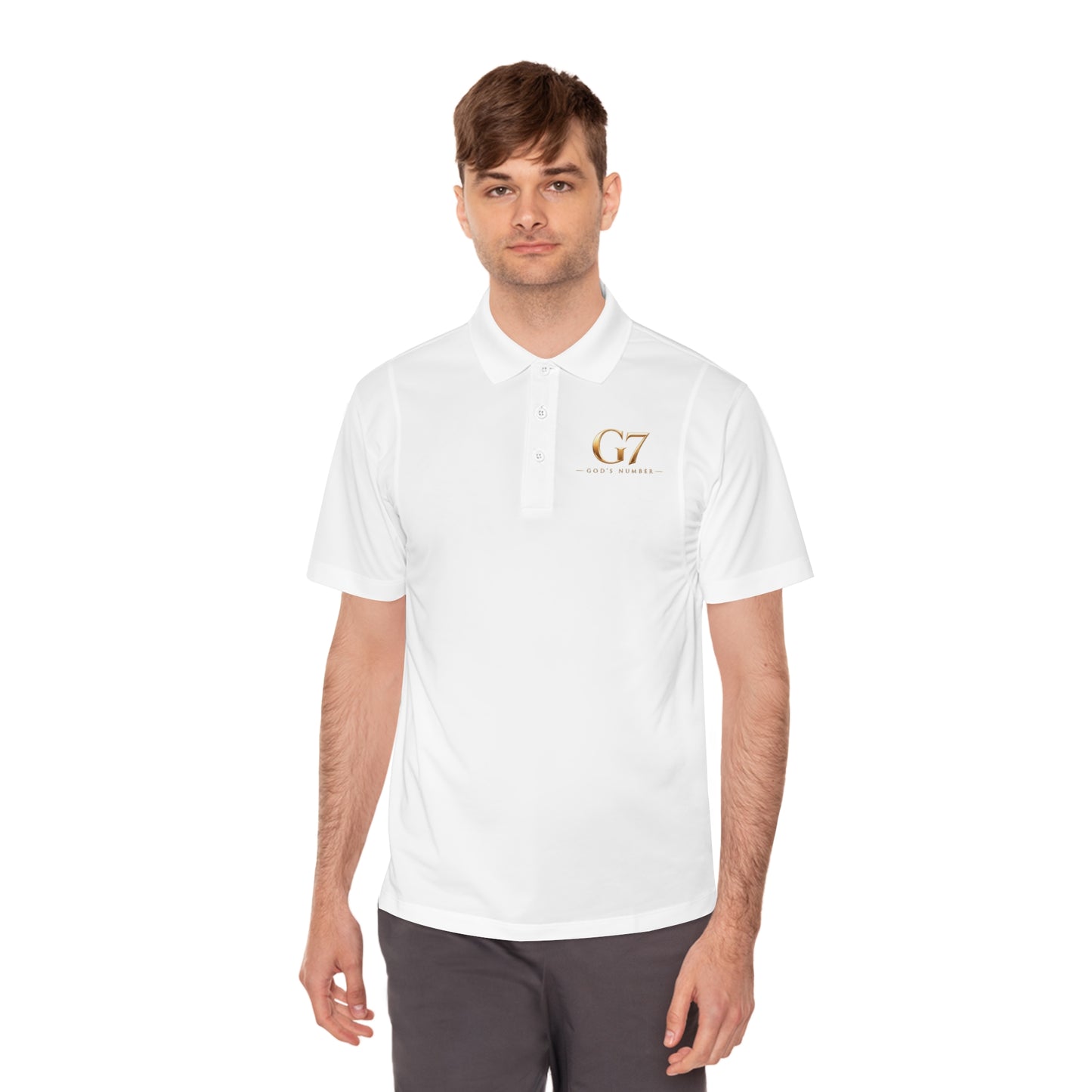 G7 God's Number Unisex Sport Polo Shirt