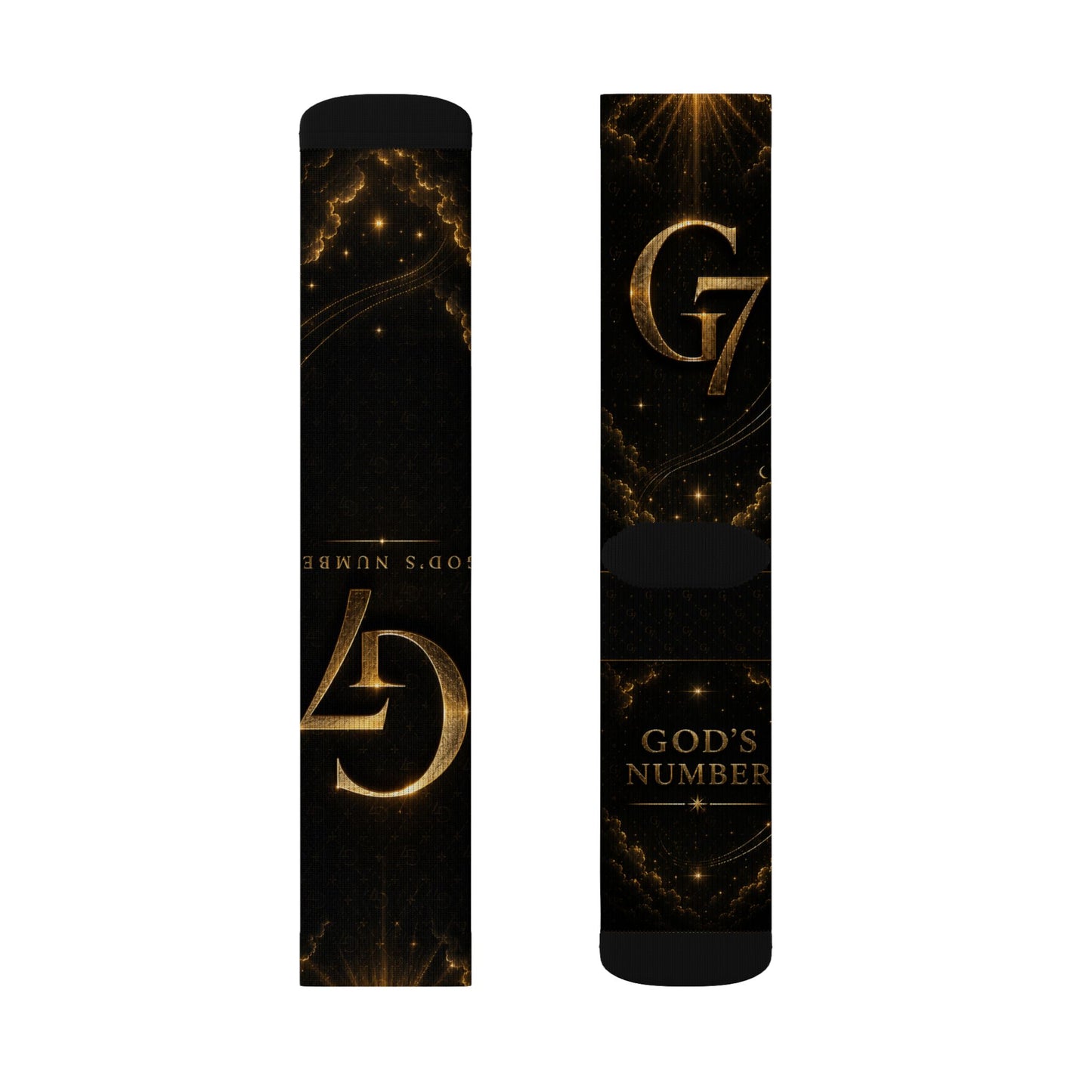 Official G7 Gods Number Socks
