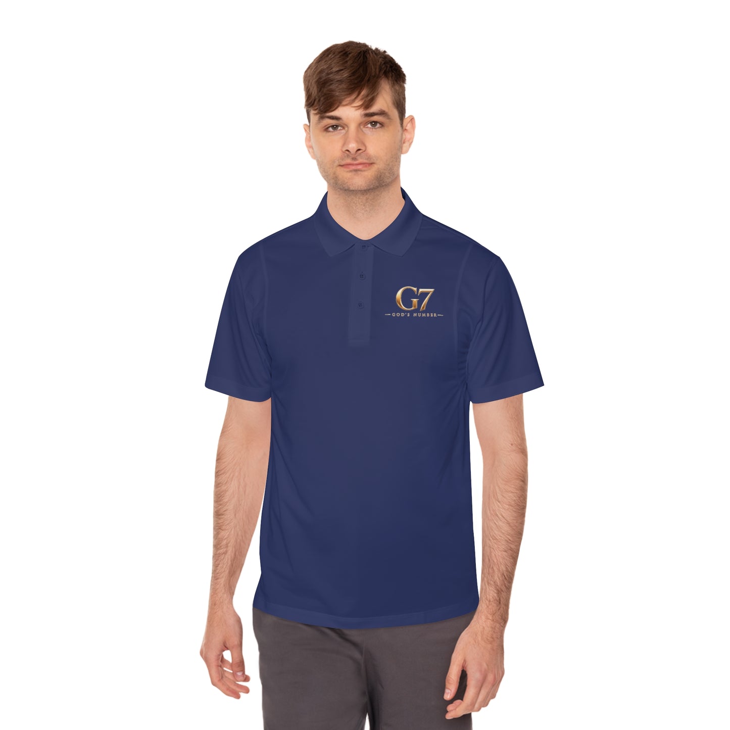 G7 God's Number Unisex Sport Polo Shirt