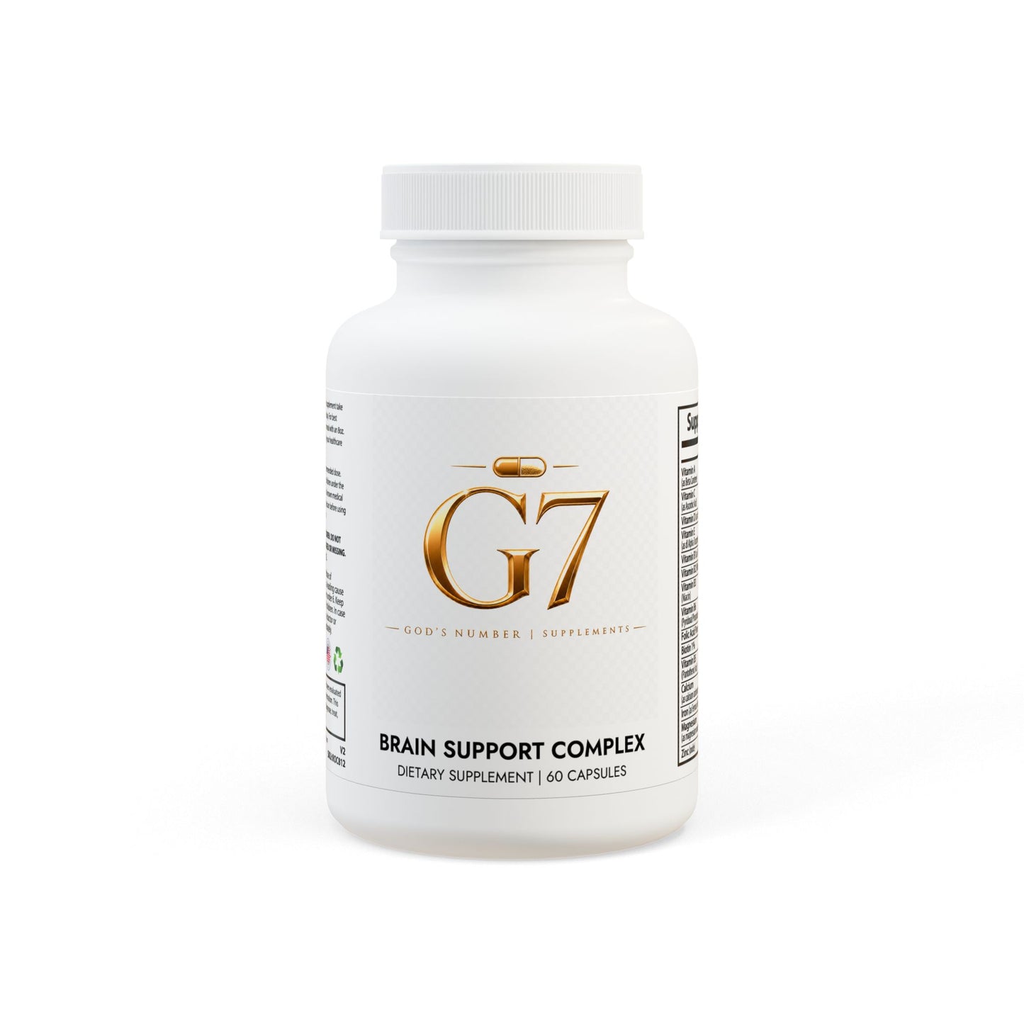 G7 Brain Support Complex Supplement (60 Capsules)