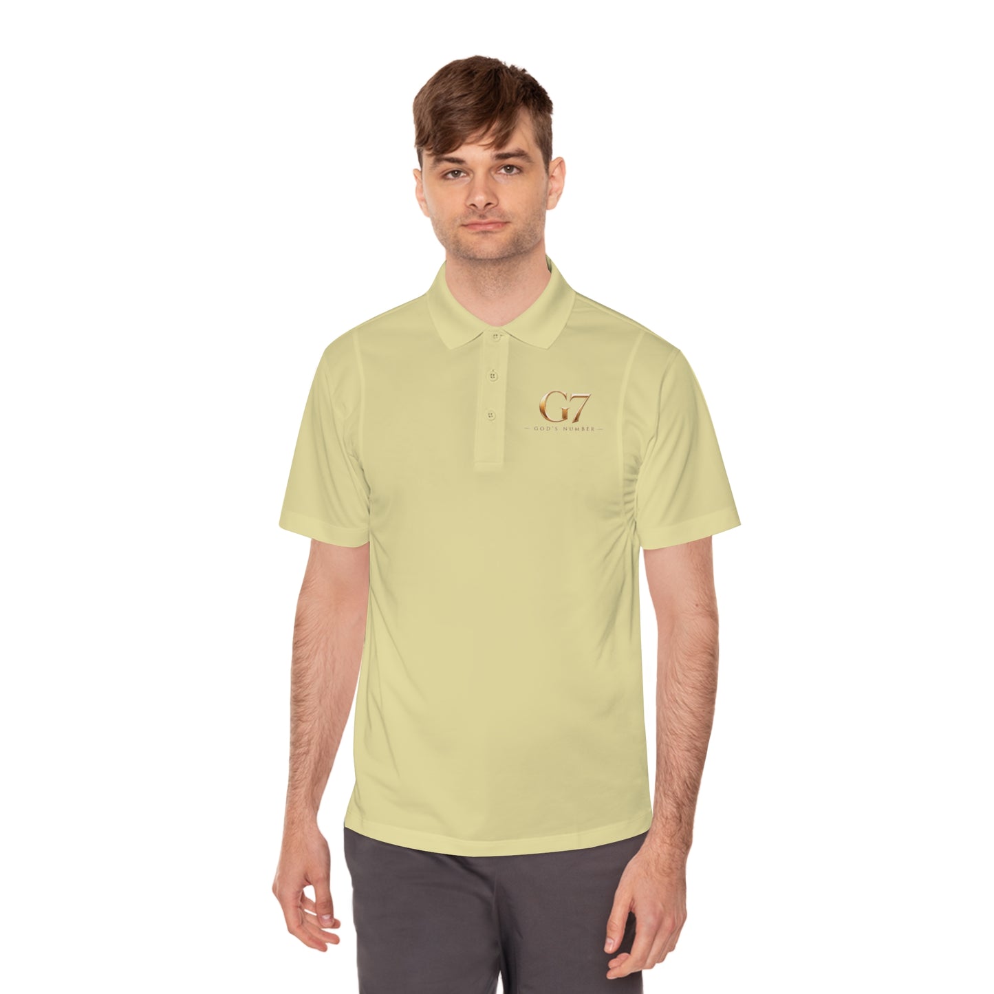 G7 God's Number Unisex Sport Polo Shirt