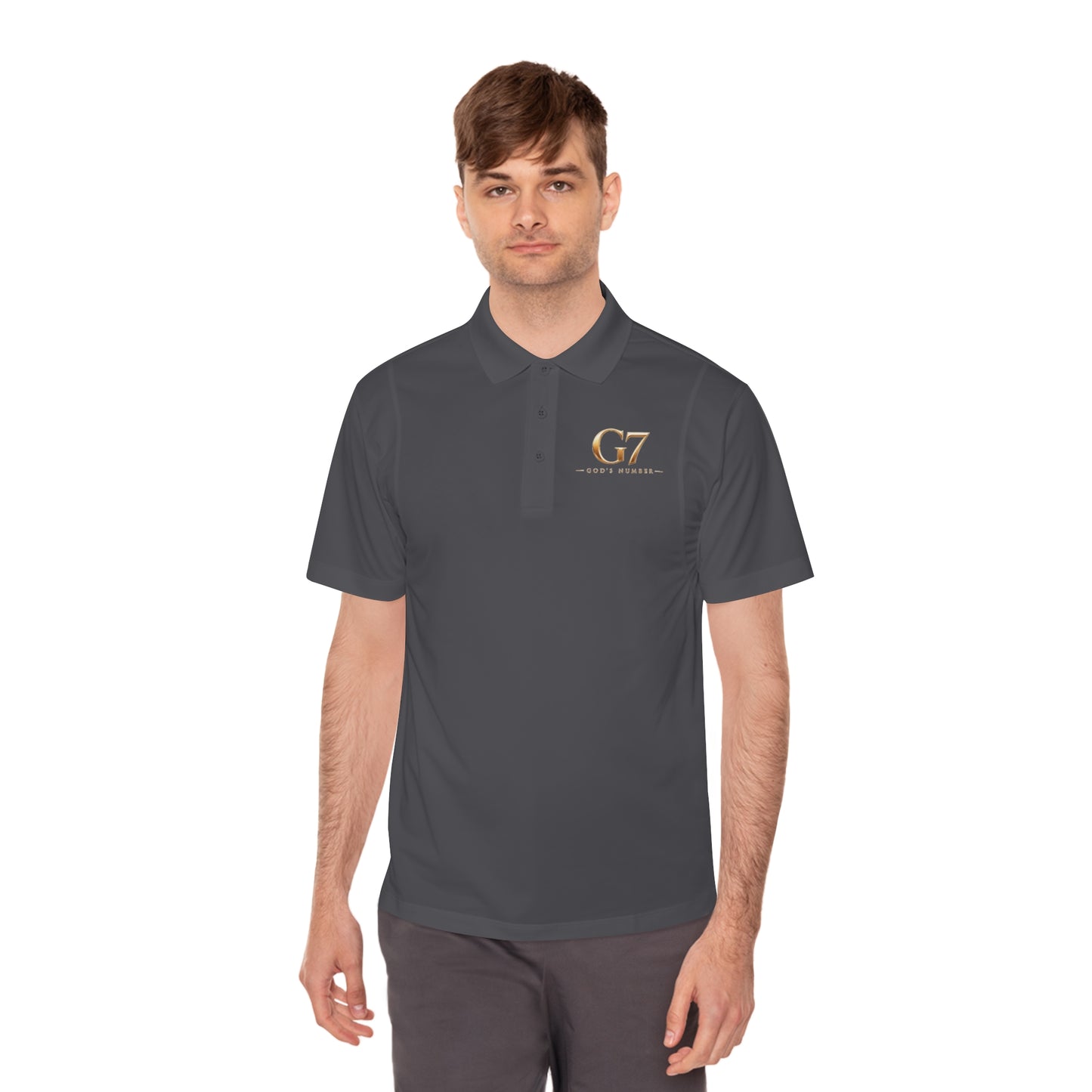 G7 God's Number Unisex Sport Polo Shirt