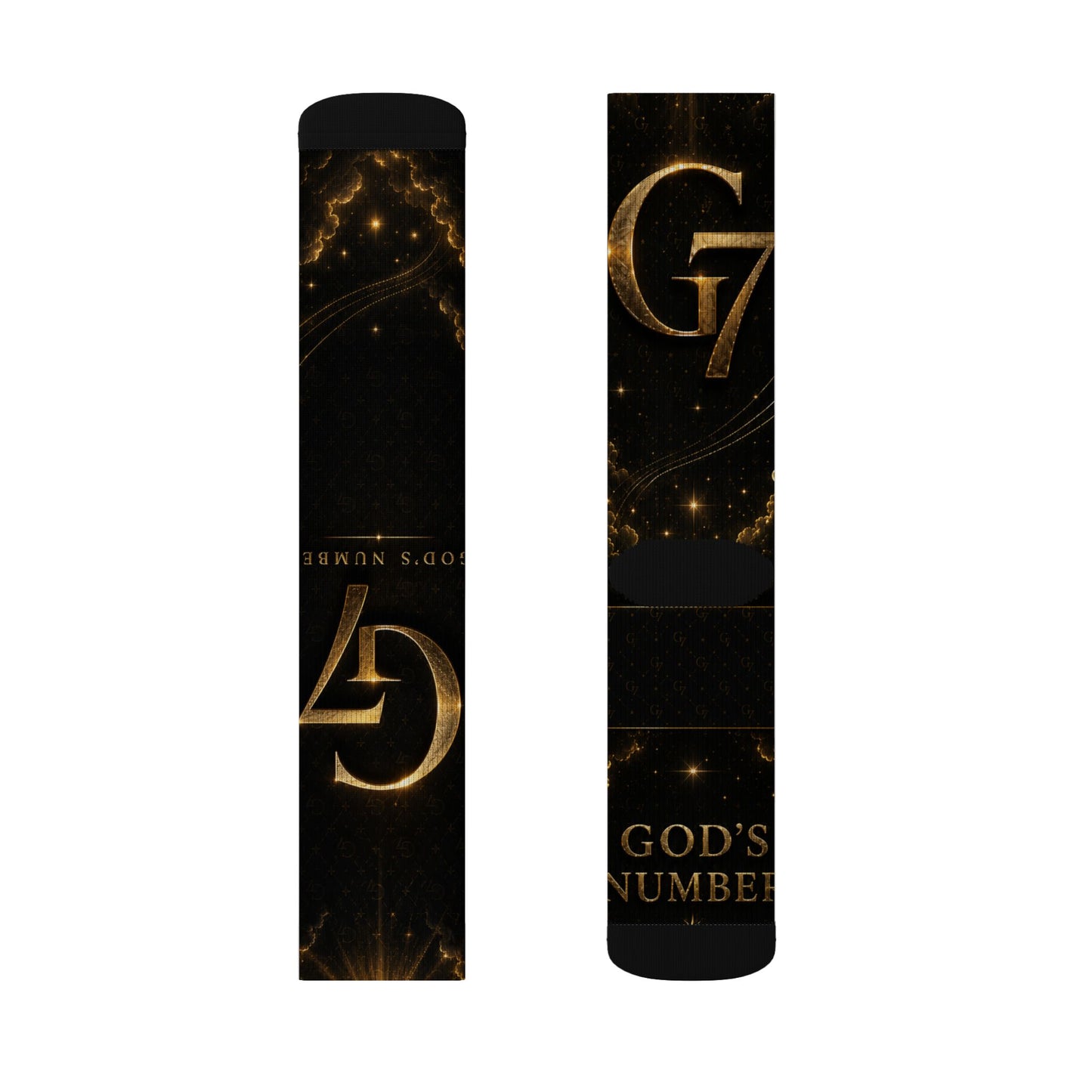 Official G7 Gods Number Socks