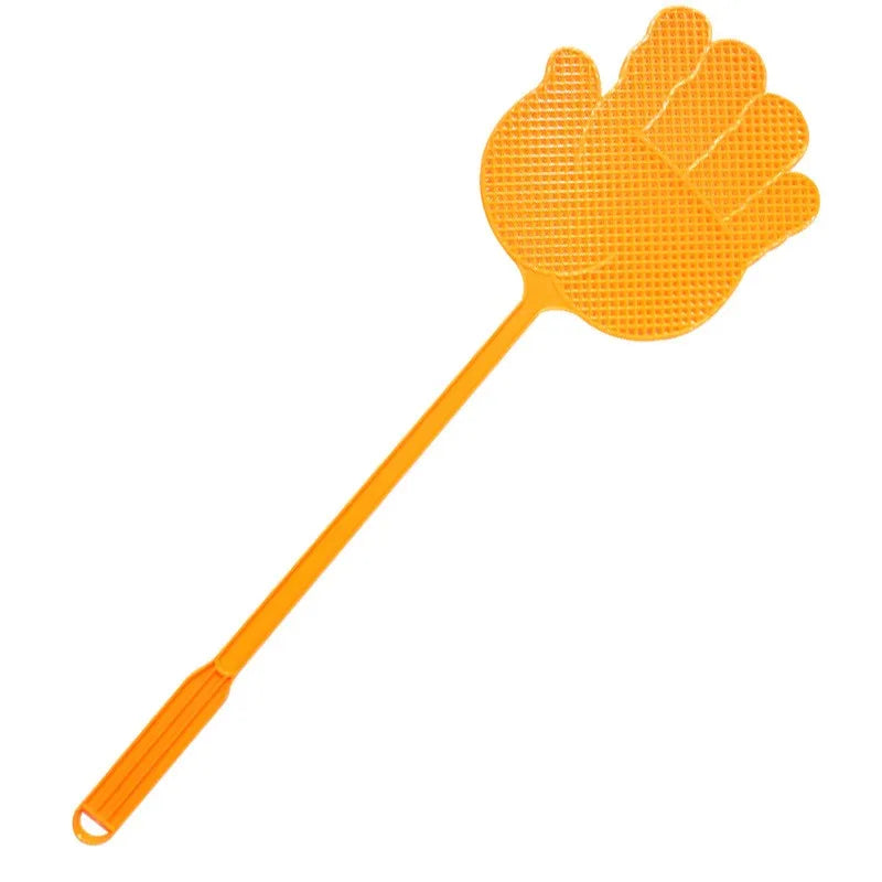 Factory Price Fly Swatter Cute Hand Pattern Plastic Lightweight Household Flapper Mosquito Bug Pest Control Tool