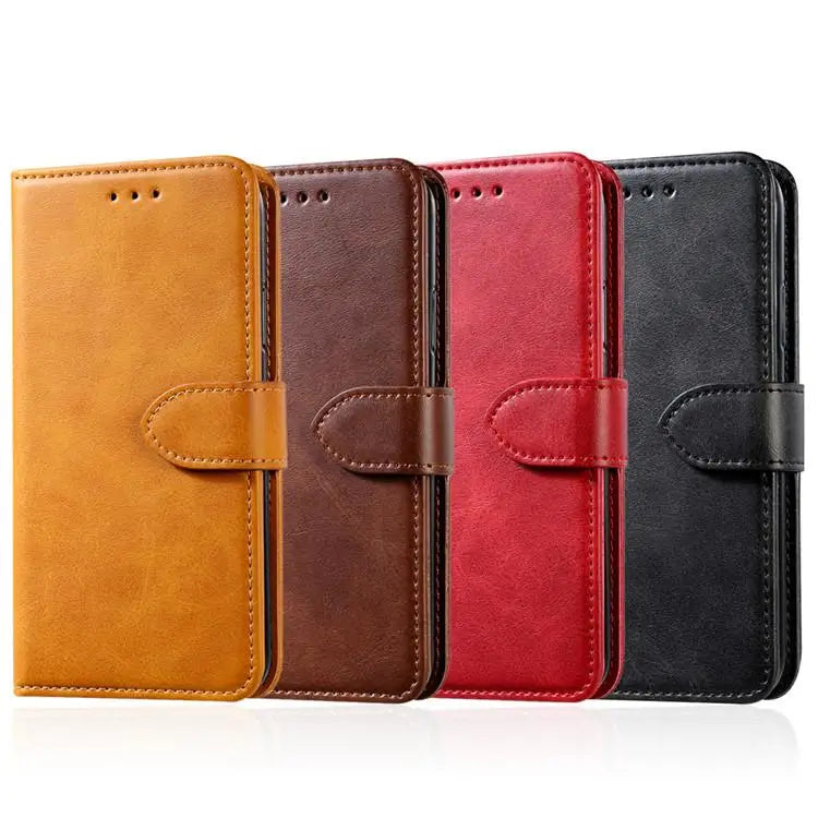 Hot Sale Flip PU Leather Shockproof Anti-Scratch Belt Buckle Wallet Phone Cases for iPhone 11/12/13/14/15/16 Pro Max XS XR