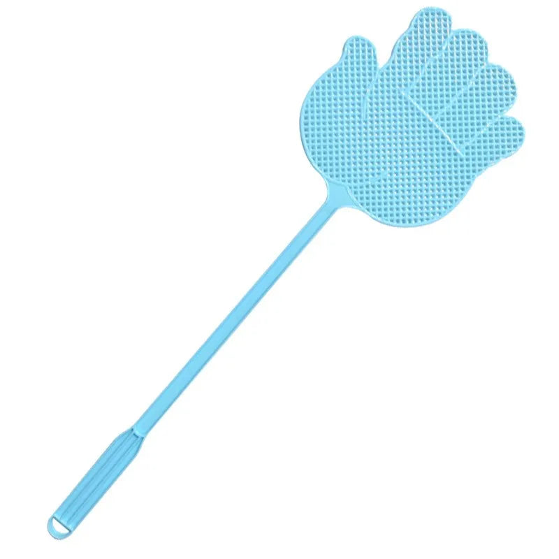 Factory Price Fly Swatter Cute Hand Pattern Plastic Lightweight Household Flapper Mosquito Bug Pest Control Tool