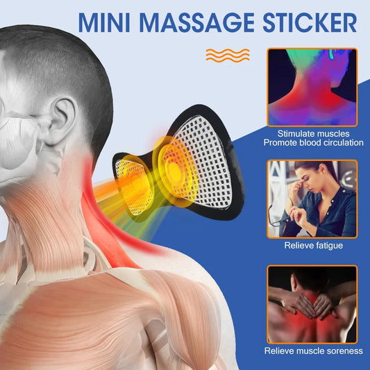 Compact EMS Massage Pad Set