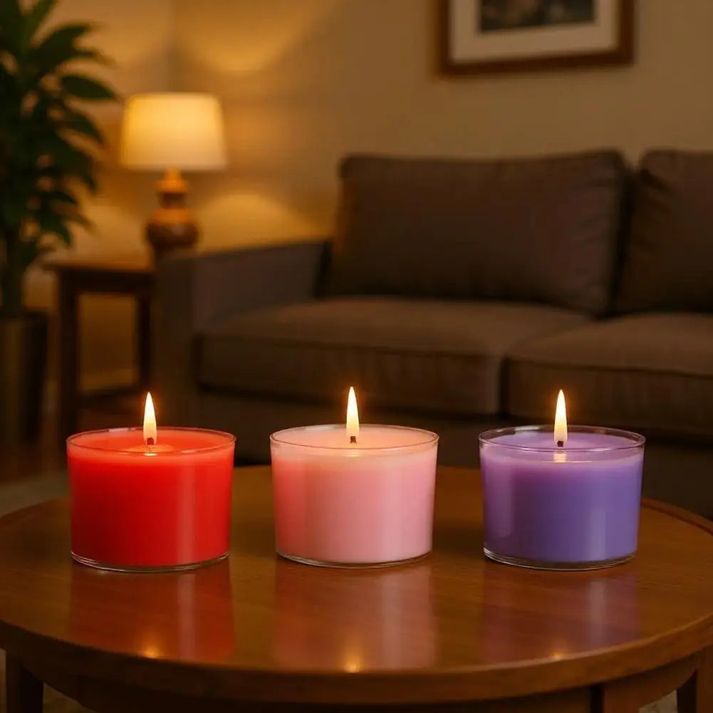 Aromatherapy Candle Romantic Atmosphere Scented Candle Home Decor Long-lasting Candle Easy Clean